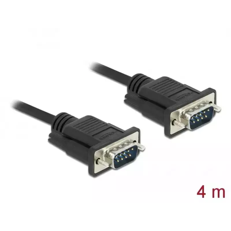 Serielles Kabel DeLOCK 86618 Schwarz 4 m