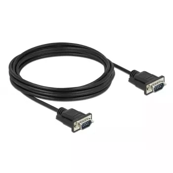 Serielles Kabel DeLOCK 86618 Schwarz 4 m
