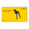 Zange DELOCK 86772 — Metall-Kunststoff-Konstruktion, graue Kunststoffgriffe