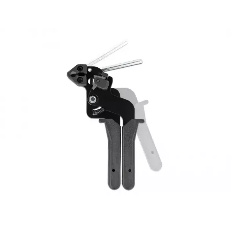 Zange DELOCK 86772 — Metall-Kunststoff-Konstruktion, graue Kunststoffgriffe