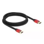 HDMI-Kabel DeLOCK Ultra High Speed 48 Gbps 8K 60 Hz Rot 2 m