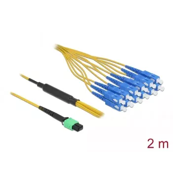 LWL-Kabel MPO-Buchse auf 12 x SC Simplex Stecker DeLOCK 84871