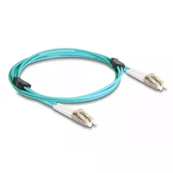 DeLOCK Glasfaserkabel LC Duplex auf LC Duplex OM3 2m