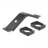 Kabelmanagement-Panel DeLOCK 10 Zoll 1HE schwarz mit Haken