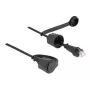 DeLOCK Netzwerkkabel RJ45-Stecker auf RJ45-Stecker Cat.6 STP 3m IP68 wasserdicht