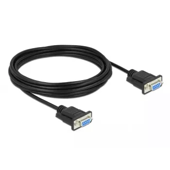 Serielles Kabel DeLOCK 87784 Schwarz 5m DB-9