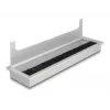 Kabeldurchlass DELOCK 66862 für Tisch, silber, 80×280×28 mm