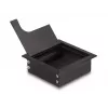 Kabeldurchführung DELOCK 66855 für Schreibtisch, schwarz, 80×80×28 mm, 1 Stück