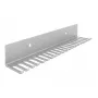 Kabelhalter DeLOCK 318 x 65 mm Wandmontage grau