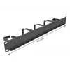 Kabelmanagement-Panel DeLOCK 19 Zoll 66848 schwarz mit 5 Haken