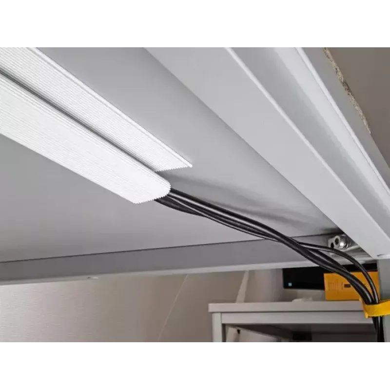 Kabelkanal DeLOCK 20885 Untertischmontage 63 x 28 mm weiß 2 Stück