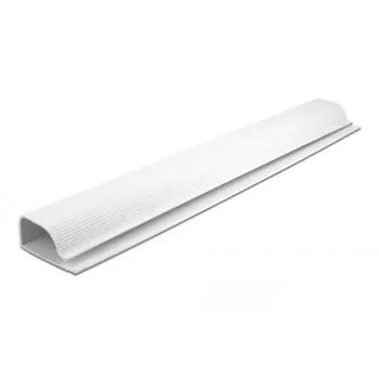Kabelkanal DeLOCK 20885 Untertischmontage 63 x 28 mm weiß 2 Stück