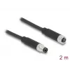 DeLOCK M8 4-poliges Kabel A-kodiert Stecker auf Buchse PUR TPU 2 m