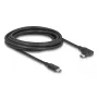 USB-Kabel DeLOCK 81195 3m USB C Schwarz 10 Gbit/s