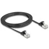 DeLOCK 81165 RJ-45 Cat6a 2m Schwarz