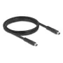 DeLOCK DisplayPort-Kabel 1,5 m Mini DisplayPort Schwarz 81177