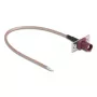 Koaxialkabel DELOCK 90729 RG-316/U 0,2 m mit FAKRA-D-Stecker, braun