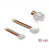 Kabelverlängerung DELOCK 90868 für Computer-Kühlsysteme, PVC-Ummantelung, 1,3 mm Durchmesser, mehrfarbig