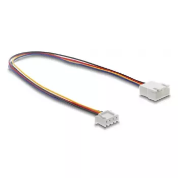 Kabelverlängerung DELOCK 90868 für Computer-Kühlsysteme, PVC-Ummantelung, 1,3 mm Durchmesser, mehrfarbig