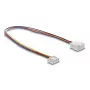 Kabelverlängerung DELOCK 90868 für Computer-Kühlsysteme, PVC-Ummantelung, 1,3 mm Durchmesser, mehrfarbig