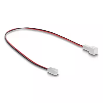 Kabelverlängerung für Computer-Kühlsystem DELOCK 90869 — PVC, 1,3 mm Durchmesser, schwarz/rot/weiß