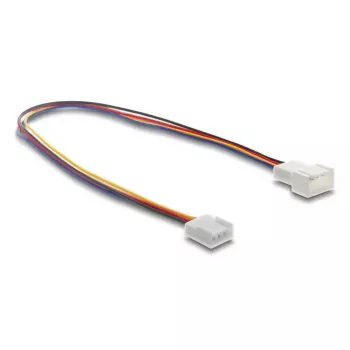 Kabelverlängerung DELOCK 90871 für Computer-Kühlsysteme, PVC, 1,3 mm Durchmesser, mehrfarbig