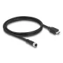 DELOCK M12 A-codiert 17-polig (Buchse) auf HDMI (Stecker) Kabel — 1 m, schwarz