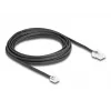 DeLOCK 88038 Telefonkabel 5 m Schwarz RJ-45 RJ-11