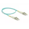 Lichtwellenleiterkabel DeLOCK LC auf LC Multimode OM3 0,5 m