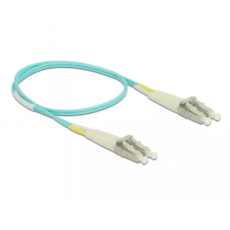Lichtwellenleiterkabel DeLOCK LC auf LC Multimode OM3 0,5 m