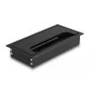 Kabeldurchführung DELOCK 66856 für Schreibtisch, schwarz, 80×160×28 mm, 1 Stück