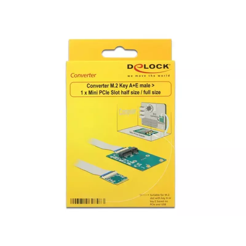 Schnittstellenkarte DeLOCK 62848 Intern M.2 Mini PCI Express