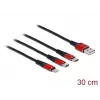 USB-Ladekabel 3-in-1 DeLOCK 86708