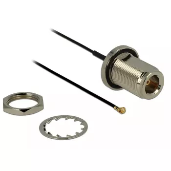 Koaxialkabel DeLOCK 0,13 m N/MHF U.FL