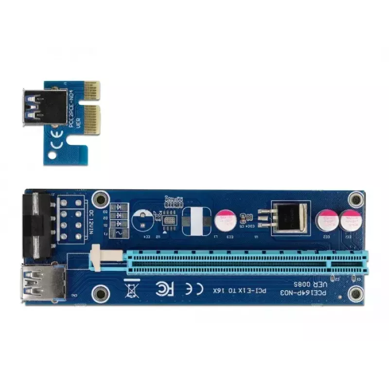 Riser Card PCI Express x1 auf x16 DeLOCK 41430