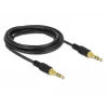 Audio-Kabel DeLOCK 85551 3m 3,5mm Schwarz