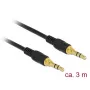 Audio-Kabel DeLOCK 85551 3m 3,5mm Schwarz