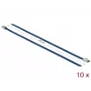 Kabelbinder DeLOCK 18793 Stahl Blau 200mm 10 Stk.