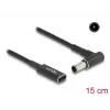 DeLOCK Adapterkabel USB Typ-C Buchse auf Sony 6,0 x 4,3 mm Stecker 90° 15 cm