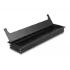 Kabeldurchlass DELOCK 66858 für Schreibtisch, schwarz, 80×300×28 mm