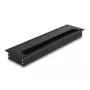 Kabeldurchlass DELOCK 66858 für Schreibtisch, schwarz, 80×300×28 mm
