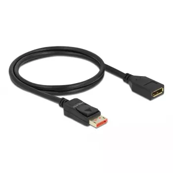 DisplayPort-Verlängerungskabel DeLOCK 8K 60 Hz 1 m