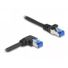 Netzwerkkabel DeLOCK RJ45 Cat.6A S/FTP 3m Schwarz