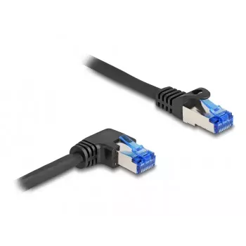 Netzwerkkabel DeLOCK RJ45 Cat.6A S/FTP 3m Schwarz