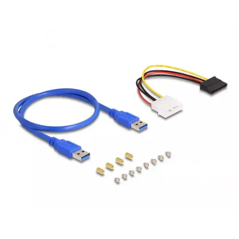 DeLOCK Riser Card PCI Express x1 auf 3 x PCIe x1 50 cm USB-Kabel