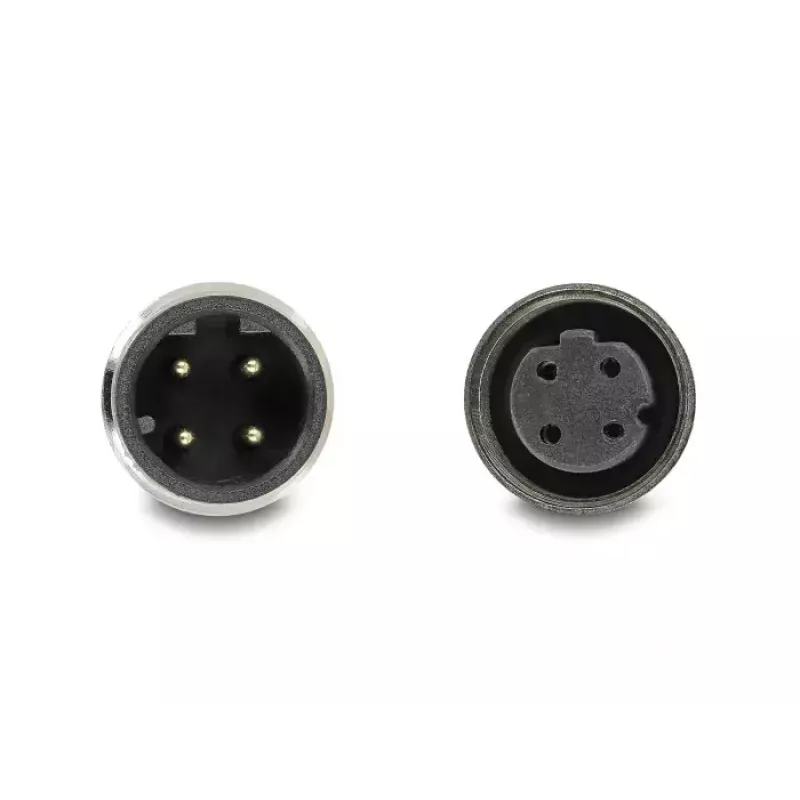 Netzwerkkabel DeLOCK M12 Kabel D-kodiert 4-polig Stecker auf Buchse Cat5e 5 m Schwarz