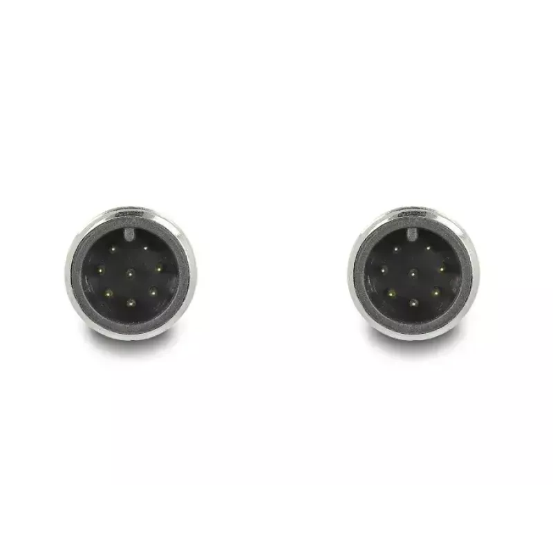 Netzwerkkabel DeLOCK M12 Kabel A-kodiert 8 Pin Stecker auf Stecker PUR (TPU) 1 m