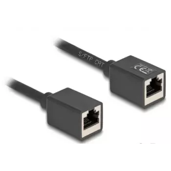 Netzwerkkabel DeLOCK 90324 RJ-45 Cat6a 0,5 m Schwarz