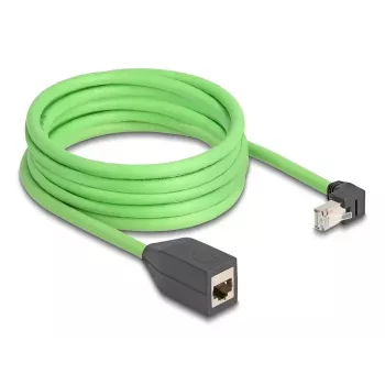 Netzwerkkabel DeLOCK 80888 RJ-45 Cat6a 5m Schwarz Grün