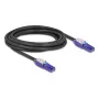 Netzwerkkabel DeLOCK 80928 RJ-45 Cat6 3 m Schwarz Violett